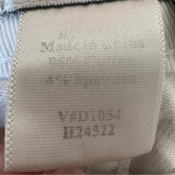 Vintage Coldwater Creek White Floral Wide Leg Cropped Jeans Cottagecore Boho 16P - Picture 7 of 9